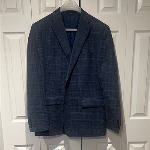 Ralph Lauren Navy Checkered Blazer